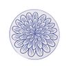 Blanche (Daisy) - Show Plate 30.5cm - Dĩa bằng 30.5cm lộc phát vẽ bông cúc