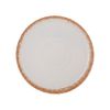  Ariel - Show Plate 30.5cm - Dĩa bằng 30.5cm xanh ngọc viền nâu (matte) (Sandy collection) 