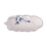  The 1980's - Leaves Plate 23cm - Dĩa lá chuối sâu 23cm hoa văn thập niên 80 