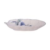  The 1980's - Banana Leaf Deep Plate 31cm - Dĩa lá chuối sâu 31cm hoa văn thập niên 80 
