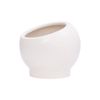 Blanche - Slant Condiment Bowl 18 x 14.5cm - Hũ gia vị miệng xéo 18 x 14.5cm lộc phát không vệt