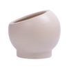 Beige - Slant Condiment Bowl 15 x 13cm - Hũ gia vị miệng xéo 15 x 13cm màu be (Sandy collection)