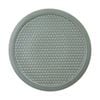Chlorite - Round Plate 24.5cm - Dĩa tròn đan tre 24.5cm xanh lá đậm trổ (matte) (Bamboo collection)