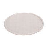  Beige - Round Plate 16cm - Dĩa tròn đan tre 16cm màu be (Bamboo collection) 