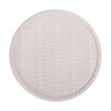 Beige - Round Plate 16cm - Dĩa tròn đan tre 16cm màu be (Bamboo collection)