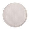 Beige - Round Plate 22.5cm - Dĩa tròn đan tre 22.5cm màu be (Bamboo collection)