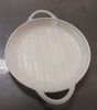 Beige - 2-handle Pan 28cm - Chảo 2 quai đan tre 28cm màu be (Bamboo collection)