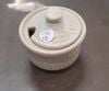 Beige - Condiment Pot w/ Lid 9 x 6cm - Hũ gia vị đan tre 9 x 6cm màu be (Bamboo collection)