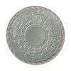 Chlorite - Saucer 15.5 x 2.5cm - Dĩa lót đan tre 15.5 x 2.5cm xanh lá đậm trổ (matte) (Bamboo collection)