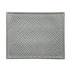 Chlorite - Rectangular Plate 29 x 23cm - Dĩa chữ nhật đan tre 29 x 23cm xanh lá đậm trổ (matte) (Bamboo collection)