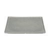  Chlorite - Rectangular Plate 33 x 27cm - Dĩa chữ nhật đan tre 33 x 27cm xanh lá đậm trổ (matte) (Bamboo collection) 