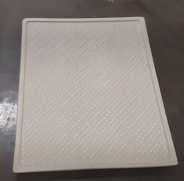  Beige - Rectangular Plate 29 x 23cm - Dĩa chữ nhật đan tre 29 x 23cm màu be (Bamboo collection) 