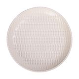  Beige - Deep Plate 22cm - Dĩa sâu đan tre 22cm màu be (Bamboo collection) 