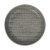Chlorite - Deep Plate 20cm - Dĩa sâu đan tre 20cm xanh lá đậm trổ (matte) (Bamboo collection)