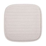  Beige - Square Plate 22cm - Dĩa vuông đan tre 22cm màu be (Bamboo collection) 