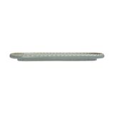  Chlorite - Rectangular Plate 21cm - Dĩa chữ nhật đan tre có viền 21cm xanh lá đậm trổ (matte) (Bamboo collection) 