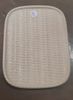 Beige - Rectangular Plate 21cm - Dĩa chữ nhật đan tre 21cm màu be (Bamboo collection)