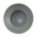  Chlorite - Bowl 15cm - Bát chiết yêu đan tre 15cm xanh lá đậm trổ (matte) (Bamboo collection) 