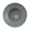  Chlorite - Bowl 15cm - Bát chiết yêu đan tre 15cm xanh lá đậm trổ (matte) (Bamboo collection) 