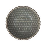  Chlorite - Sauce Dish 9cm - Chén chấm đan tre 9cm xanh lá đậm trổ (matte) (Bamboo collection) 