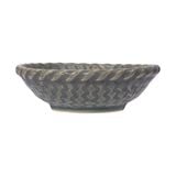  Chlorite - Sauce Dish 9cm - Chén chấm đan tre 9cm xanh lá đậm trổ (matte) (Bamboo collection) 