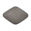 Chlorite - Rhombus Plate 36cm - Dĩa hình thoi đan tre 36cm xanh lá đậm trổ (matte) (Bamboo collection)