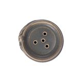  Chlorite - Pepper Shaker 6.5cm - Hũ tiêu lóng tre 6.5cm xanh lá đậm trổ (matte) (Bamboo collection) 