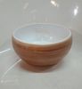  Planet - Round Bowl 14 x 6.5cm - Tô tròn dày 14 x 6.5cm sọc ngang nâu lòng trắng 