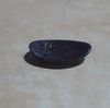  Lava - Oval Chopstick Rest 6.5cm - Gác đũa oval dài 6.5cm đen phun hạt đỏ 