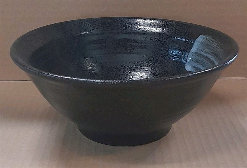  Noir - Bowl 19cm - Tô 19cm đen có vệt 