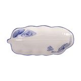  Cream - Banana Leaf Deep Plate 31cm - Dĩa lá chuối sâu 31cm The Nón Lá (Bonjour Vietnam) 