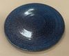 Saphir - Show Plate 30.5cm - Dĩa bằng 30.5cm xanh viền nâu kim sa (Sparkling collection)