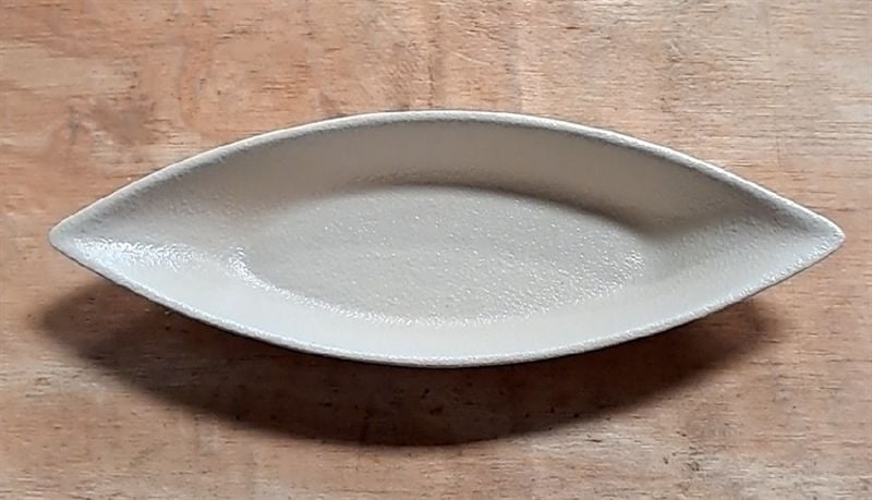  Beige - Plate 26.5 x 9 x 3.5cm - Dĩa 26.5 x 9 x 3.5cm màu be (Sandy collection) 