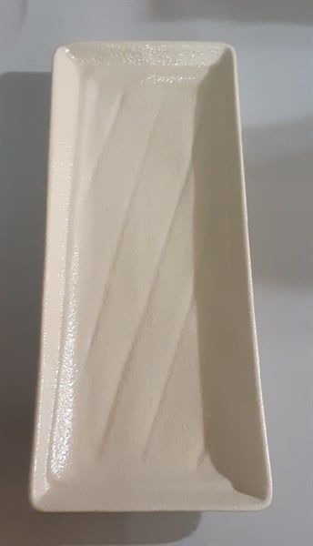  Beige - Rectangular Plate 30 x 12cm - Dĩa chữ nhật 30 x 12cm màu be (Sandy collection) 