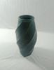 Vase_Bình hoa xoắn miệng tròn 23cm xanh thiên phúc sao nổi