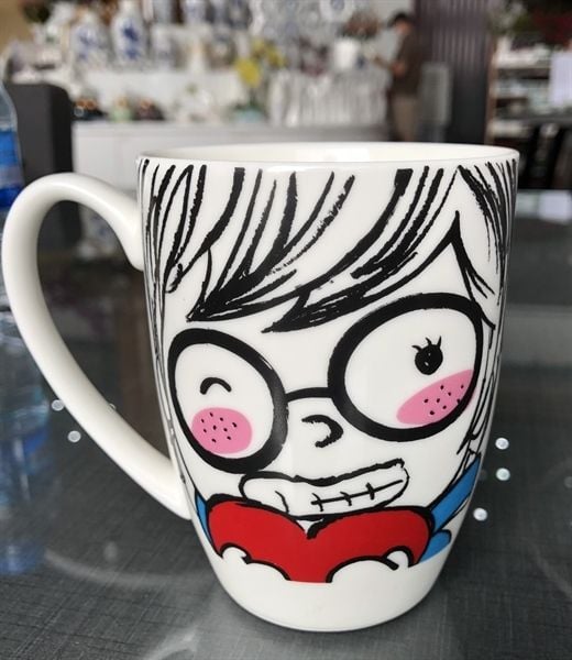  Cup_Ca bầu 350ml decal I Love You 