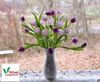 Vase_Bình hoa bầu miệng vuông 24cm MLCT