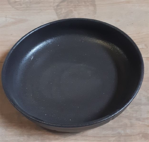  Noir - Deep Plate 25cm - Dĩa sâu 25cm đen không vệt 
