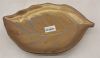  Ancient - Leaf Plate 25 x 2.8cm - Dĩa chiếc lá 25 x 2.8cm nâu đồng 