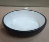 Oval Bowl 16 x 4.5cm - Tô oval 16 x 4.5cm đen lòng trắng