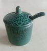  Lotus - Condiment Pot w/ Lid 6 x 8.5cm - Hũ gia vị 6 x 8.5cm xanh thiên phúc 