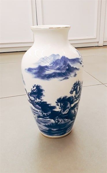 Vase 31cm - Bình hoa Việt 31cm "Mã Đáo Thành Công" 