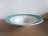 Blanche - Soup Plate w/o Lid 30cm - Dĩa bay không nắp 30cm lộc phát vành xanh lá lòng trắng