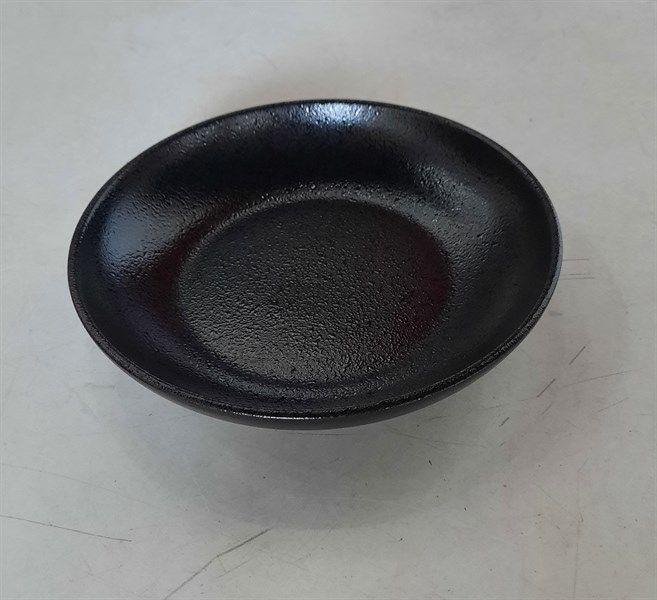  Noir - Round Coup Plate 20cm - Dĩa ảo 20cm đen không vệt 