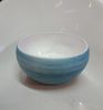  Planet - Round Bowl 14 x 6.5cm - Tô tròn dày 14 x 6.5cm sọc ngang xanh lòng trắng 