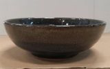  Saphir - Bowl 20.5 x 6.5cm - Tô 20.5 x 6.5cm xanh viền nâu kim sa (Sparkling collection) 