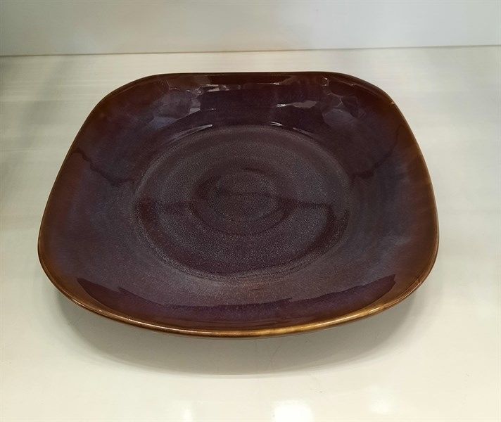  Ombré - Plate 26 x 4cm - Dĩa 26 x 4cm nâu trầm 