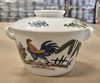 Blanche Neige - Bowl w/ Lid 14cm - Thố có nắp 14cm tuyết trắng bóng Sắc Màu Thôn Quê (Le Coq collection)
