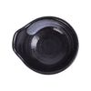 Noir - Bowl 12.5 x 11 x 4cm - Chén 12.5 x 11 x 4cm đen có vệt 