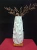 Vase_Bình hoa thân dúng 30cm trắng
